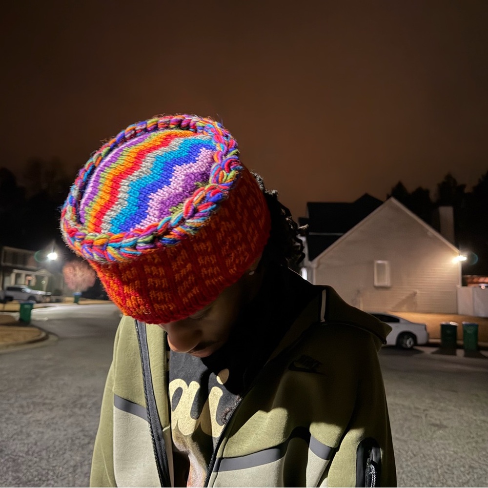 Colorful Knit Beanie